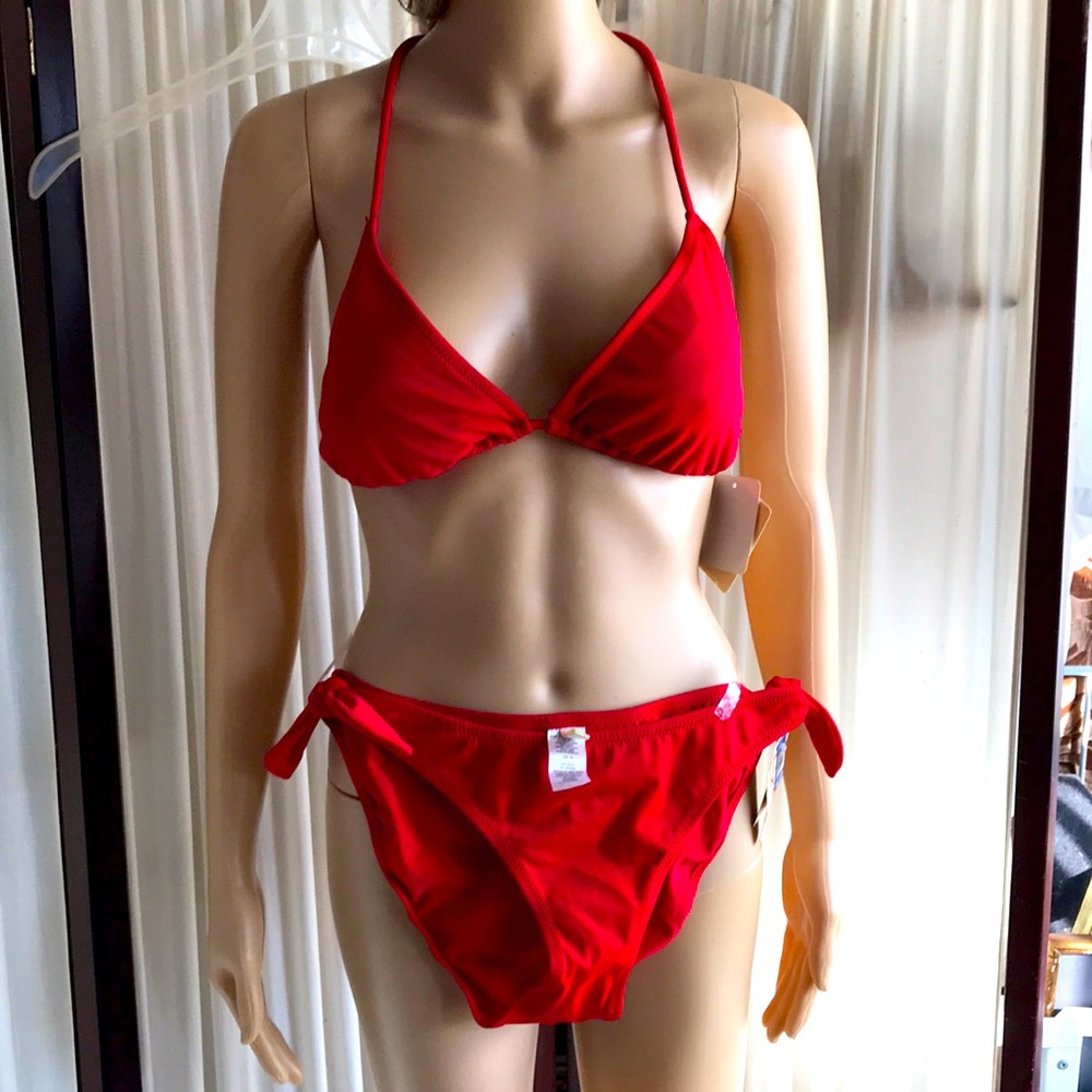 Smoothies bikini with two bra Sz L&M New